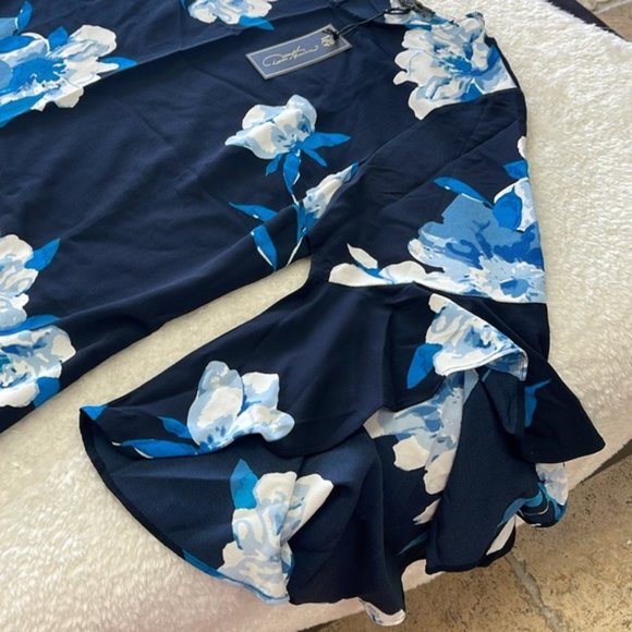 DG2 by Diane Gilman Floral-Print Cascade Tunic - Picture 6 of 7